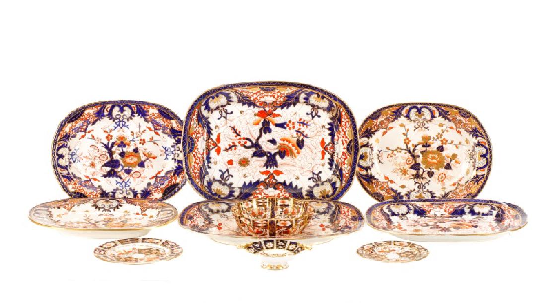 10 Pieces Royal Crown Derby Imari Porcelain (1 of 8)