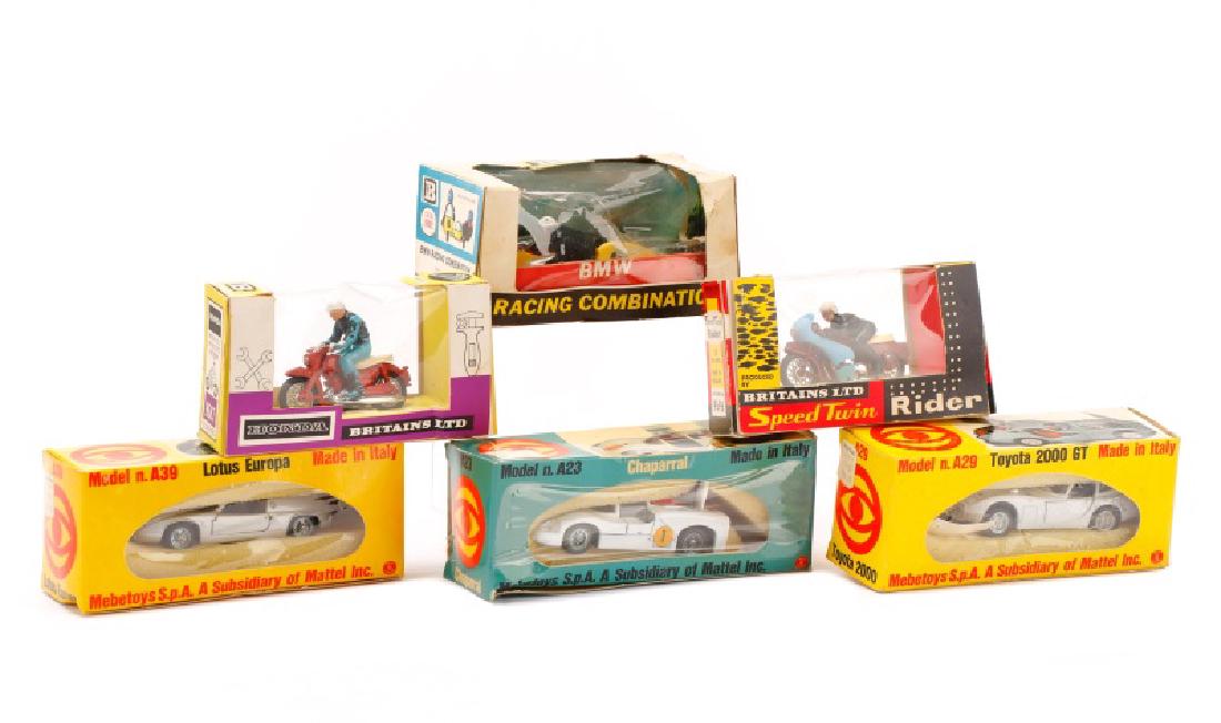 Group, 6 Scale Model Cars & Motorcycles in Boxes (1 of 9)