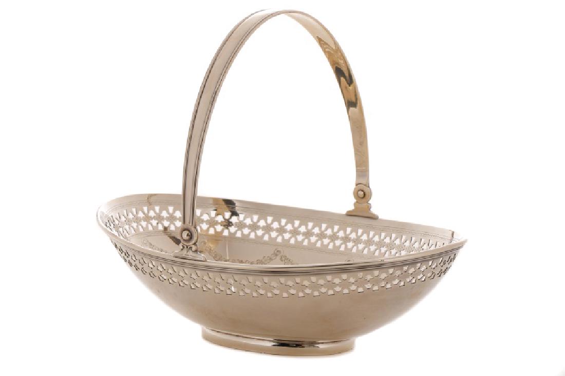 Tiffany & Co. Reticulated Sterling Basket (1 of 5)