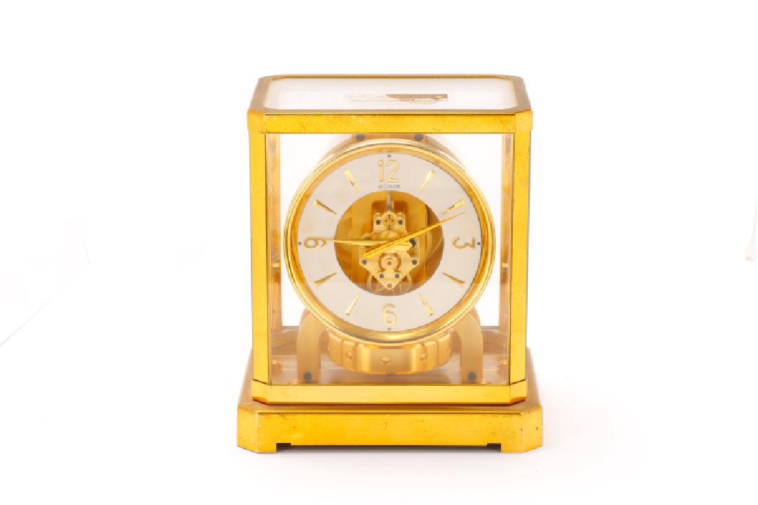 Mid Century LeCoultre Gilt Brass #519 Atmos Clock (1 of 14)