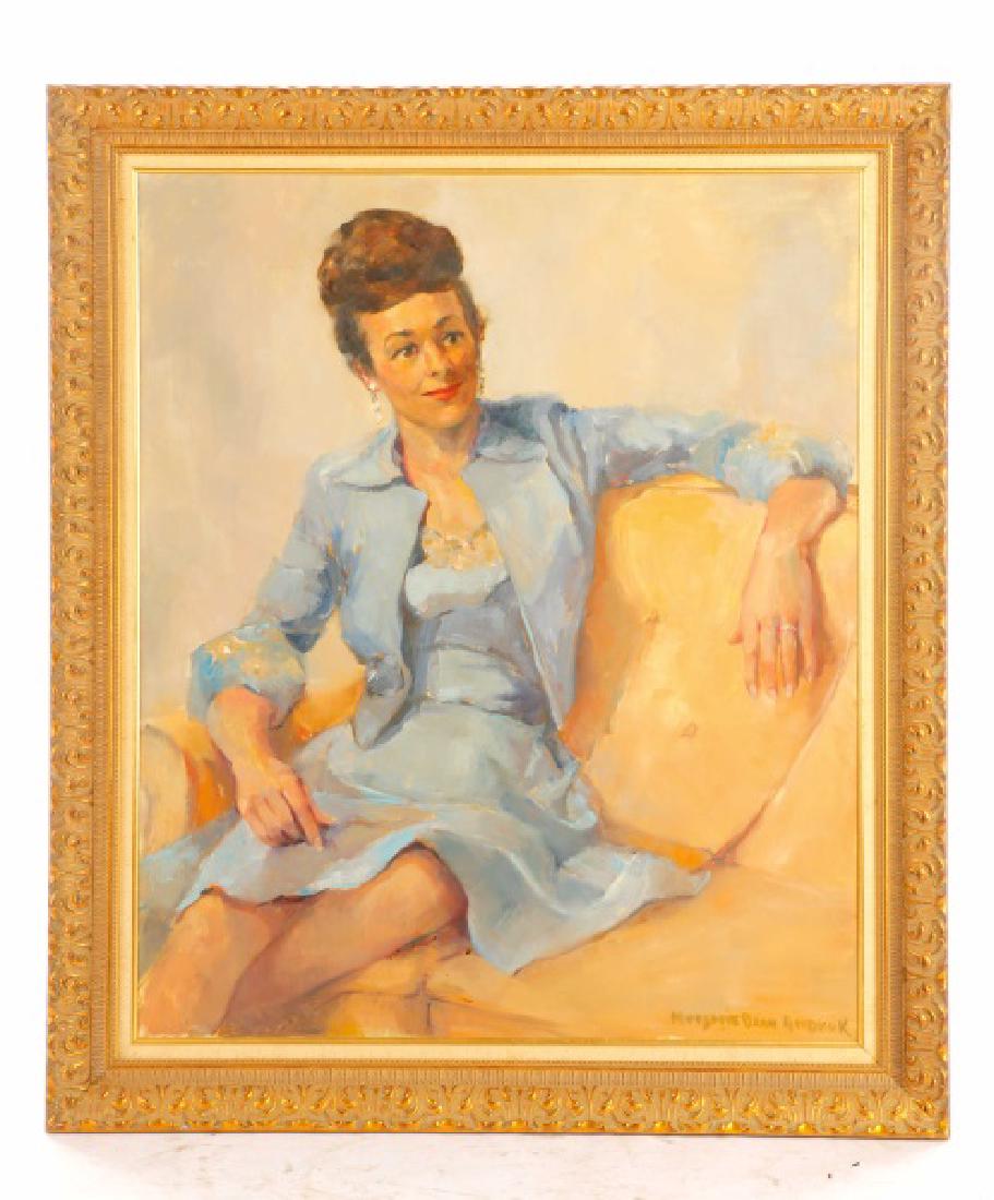 Marjorie Dean Andruk, "Portrait," O/C (1 of 6)