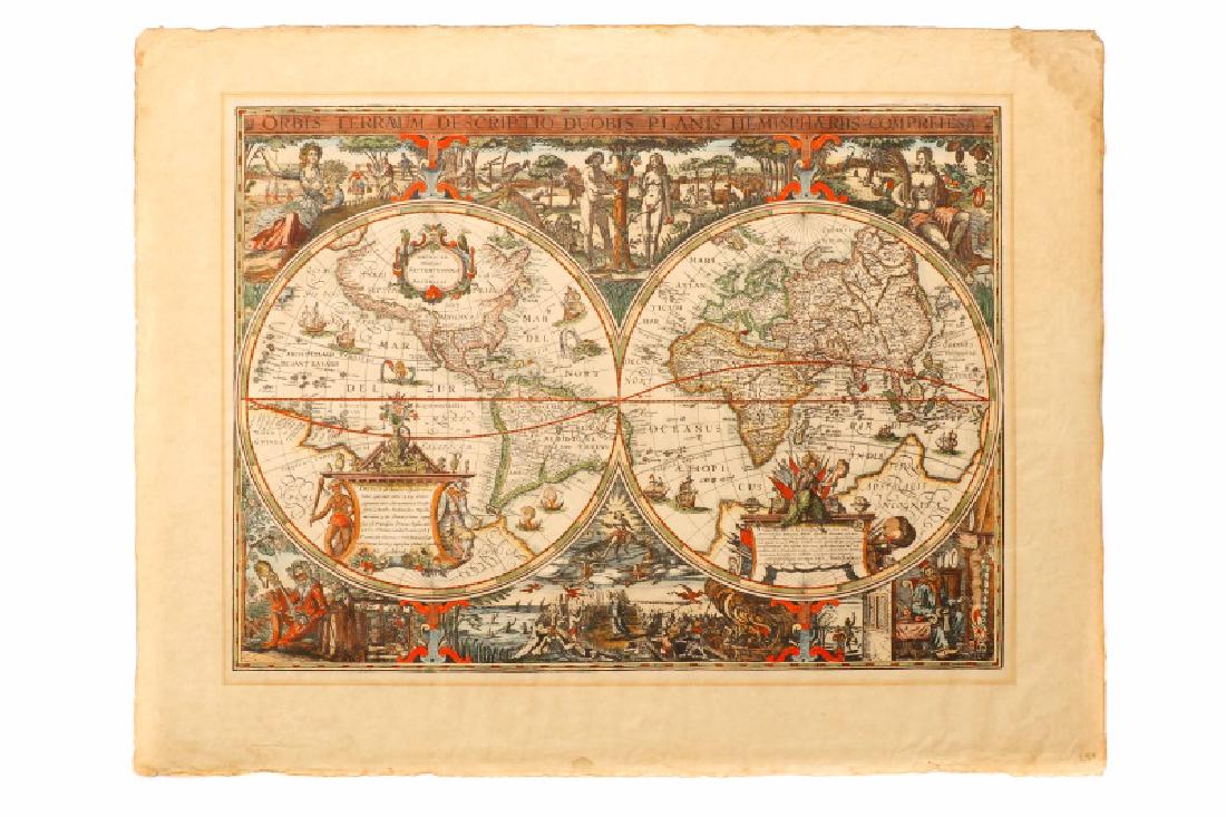 After Van Geelkercken, Orbis Terrarum Map (1 of 11)