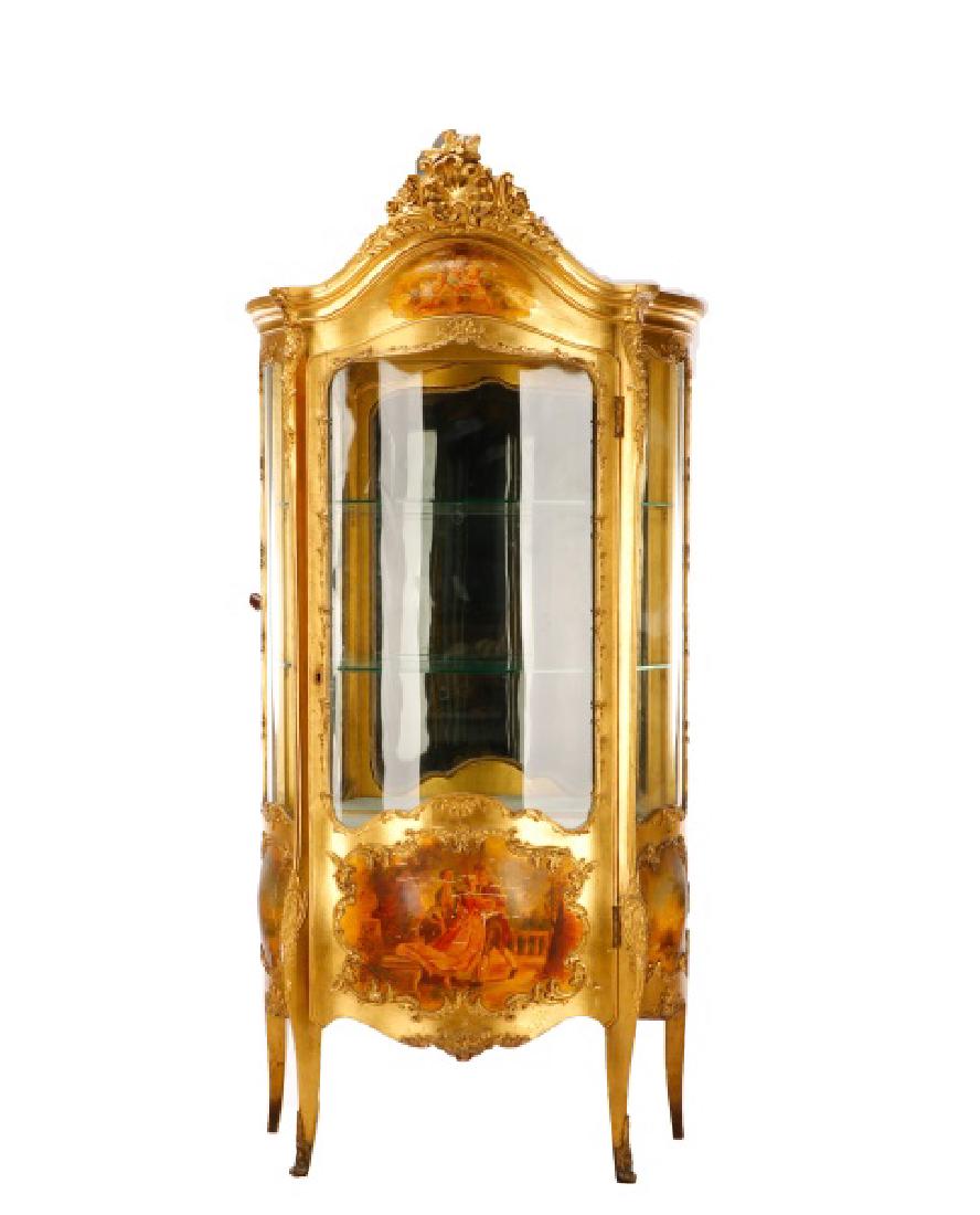 Louis XV Style Vitrine Cabinet, Robert Mitchell (1 of 5)