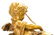 Pair, Louis XV Style Bronze Figural Chenets - 5