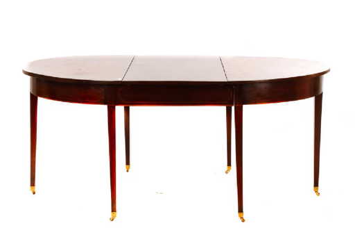 American Federal Style Extending Dining Table