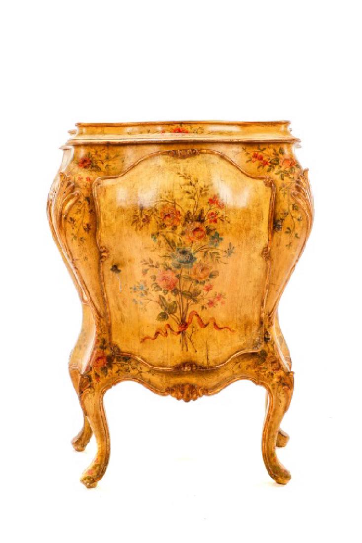 Venetian Polychrome Painted Petite Commode, 19th C (1 of 9)