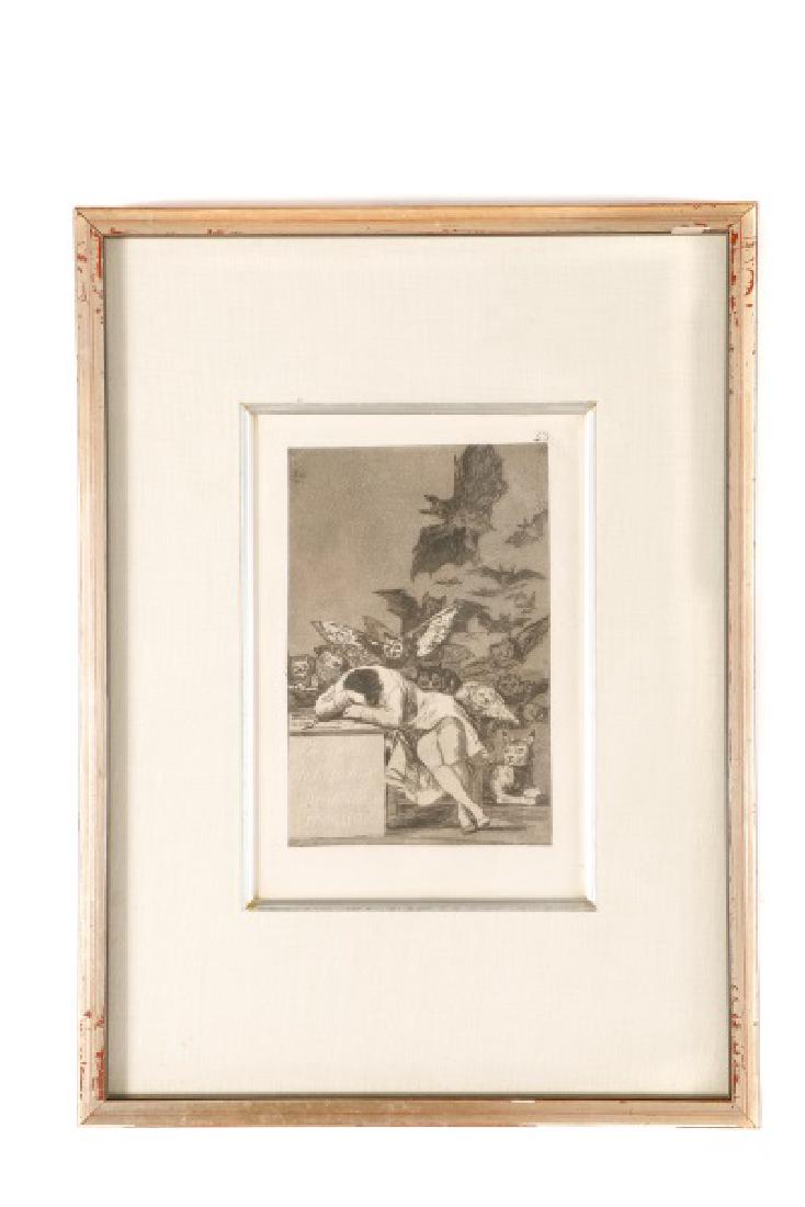 Goya, Sleep of Reason Produces Monsters, Etching (1 of 4)