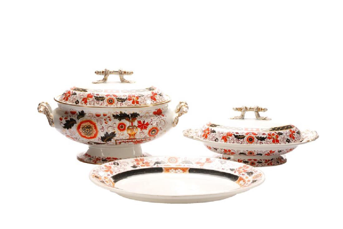 Group Ashworth Ironstone "Imari" Serving Pieces (1 of 12)