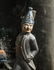 19th C. American Cast Iron Soldier Figure Andirons - 3