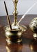 Group of 5 Brass Table Articles - 2