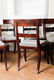 Set of 6 Regency Style Mahogany Side Chairs - 3