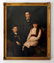 Large Portrait of Three Children, 19th C.