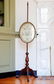 18th C. Queen Anne Mahogany Tripod Pole Screen