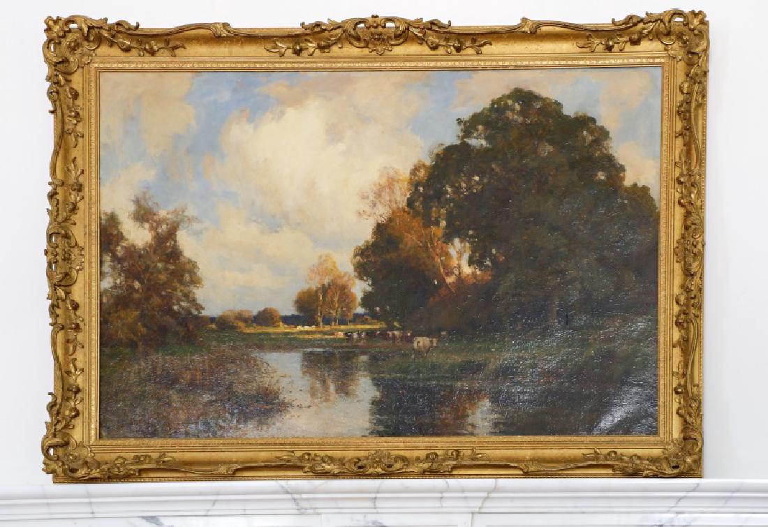 John Noble Barlow, "Shore Surrey" Signed 1906 Oil (1 of 6)