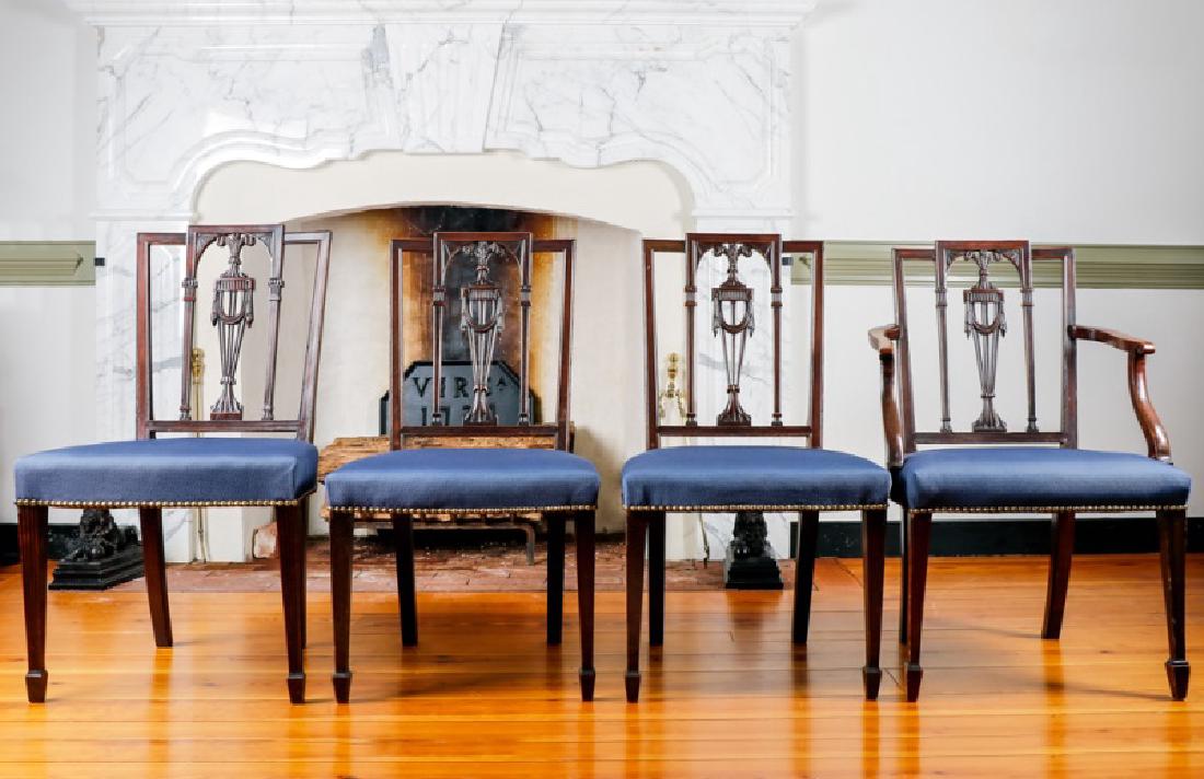 American, Set of 4 New York Prince of Wales Chairs (1 of 2)
