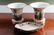 Group, Pair Paris Porcelain Cache Pots with Dish