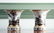 Group, Pair Paris Porcelain Cache Pots with Dish - 3