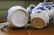 Group of 4 Blue & White Chinese Teapots - 3