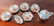 11 Piece French Enameled & Gilt Porcelain Tea Set