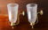 Pair, Federal Style Brass & Glass Hurricane Lamps