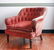 English Victorian Upholstered Armchair