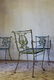 American Mid Century Iron Lyre Back Patio Chairs - 2
