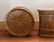 Mid Century Rattan & Glass Side Tables - 2