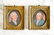 Group of 2 Miniature Portraits of Gentlemen