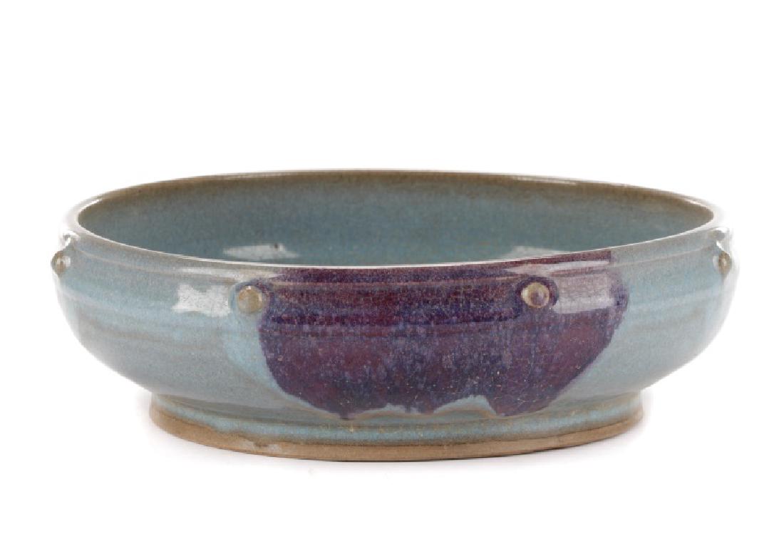 Chinese Jun Ware Porcelain Narcissus Bowl (1 of 10)