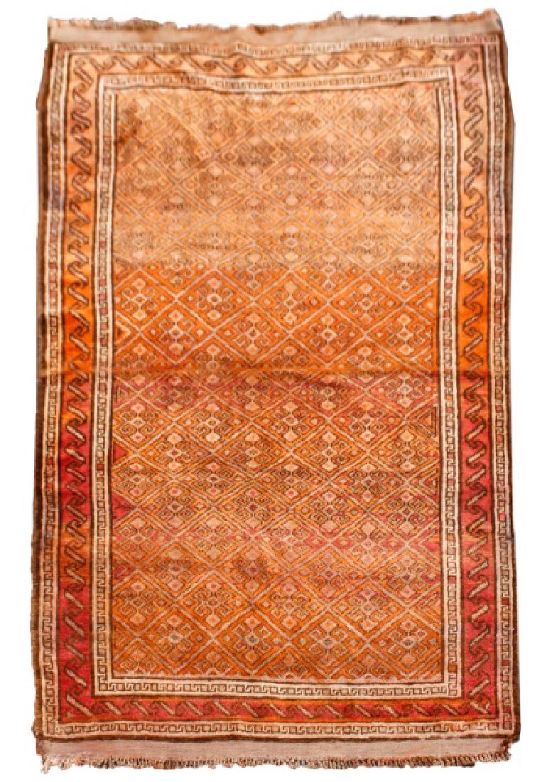 Hand Woven Anatolian Area Rug 4' 5" x 7' 3" (1 of 5)