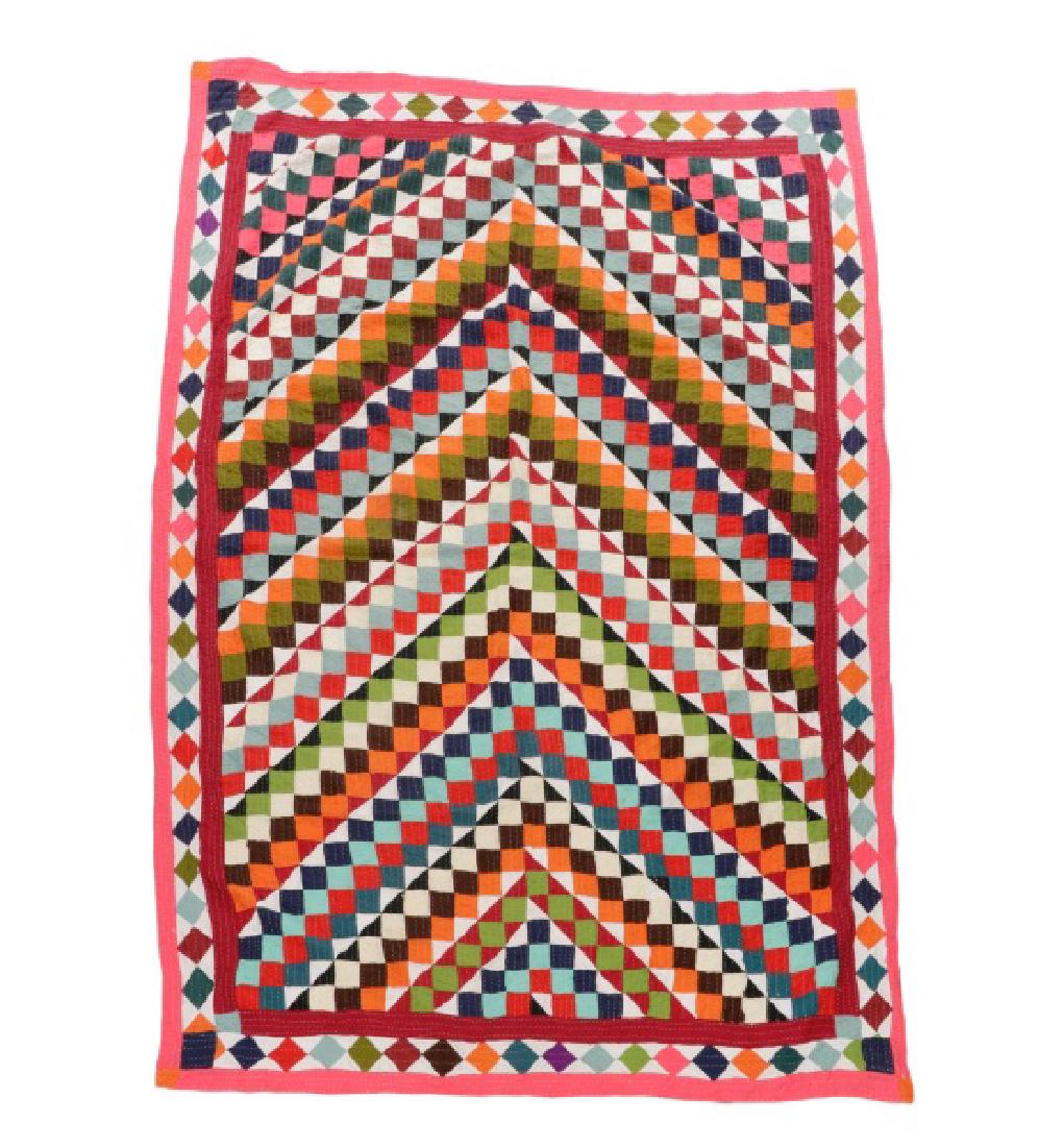 Hand Woven Quilt - 5' 2" x 7' 8" (1 of 7)