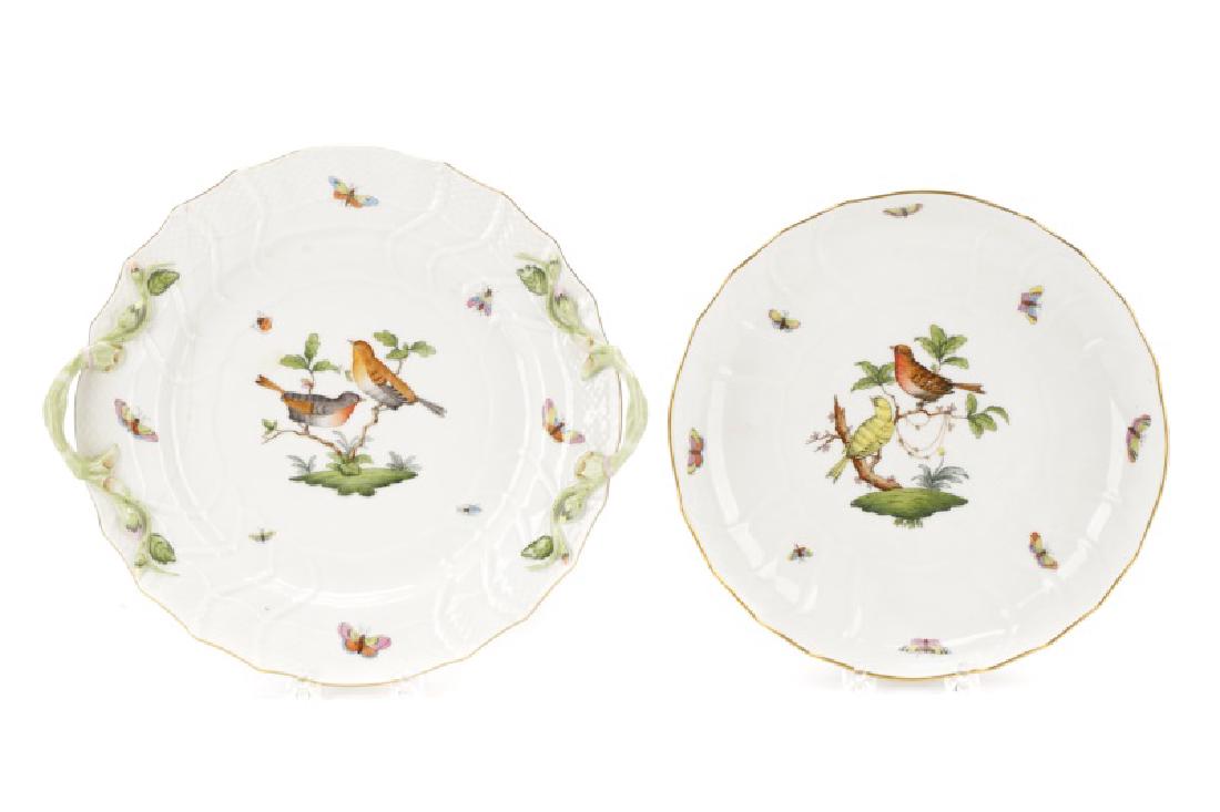 Two Herend Rothschild Bird Serving Pieces (1 of 10)