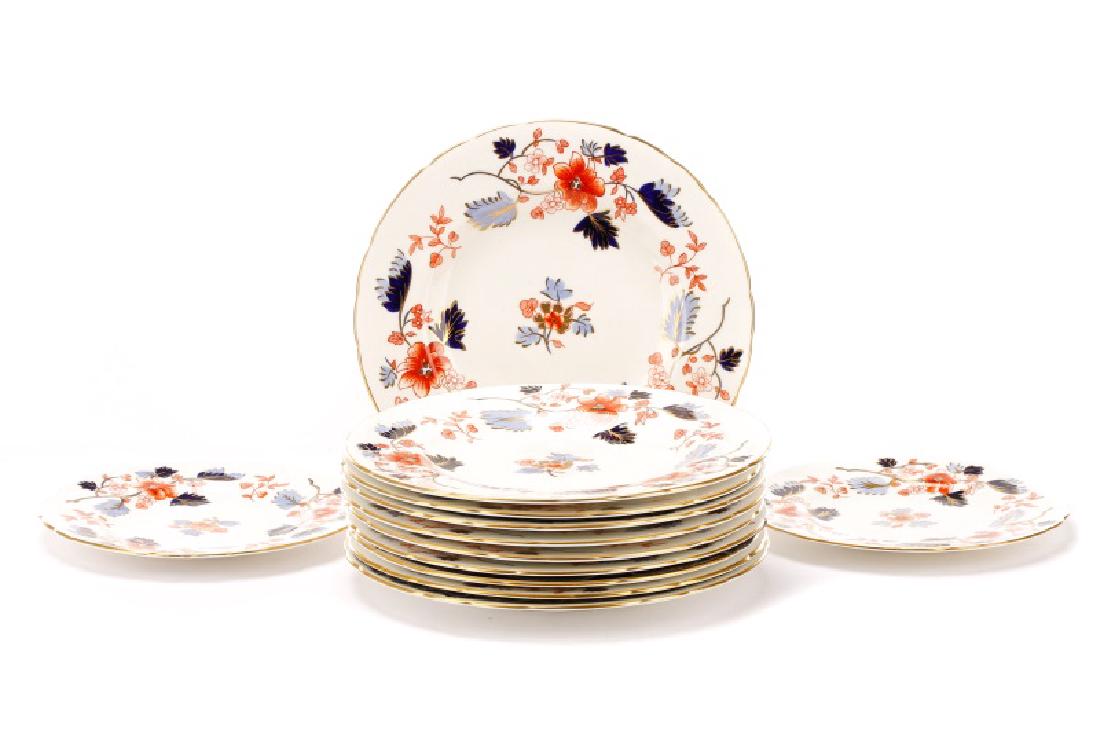 Group, 12 Royal Crown Derby Imari Porcelain Plates (1 of 5)