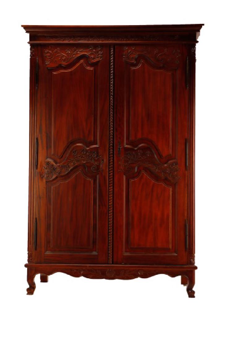French Provincial Style Armoire (1 of 7)