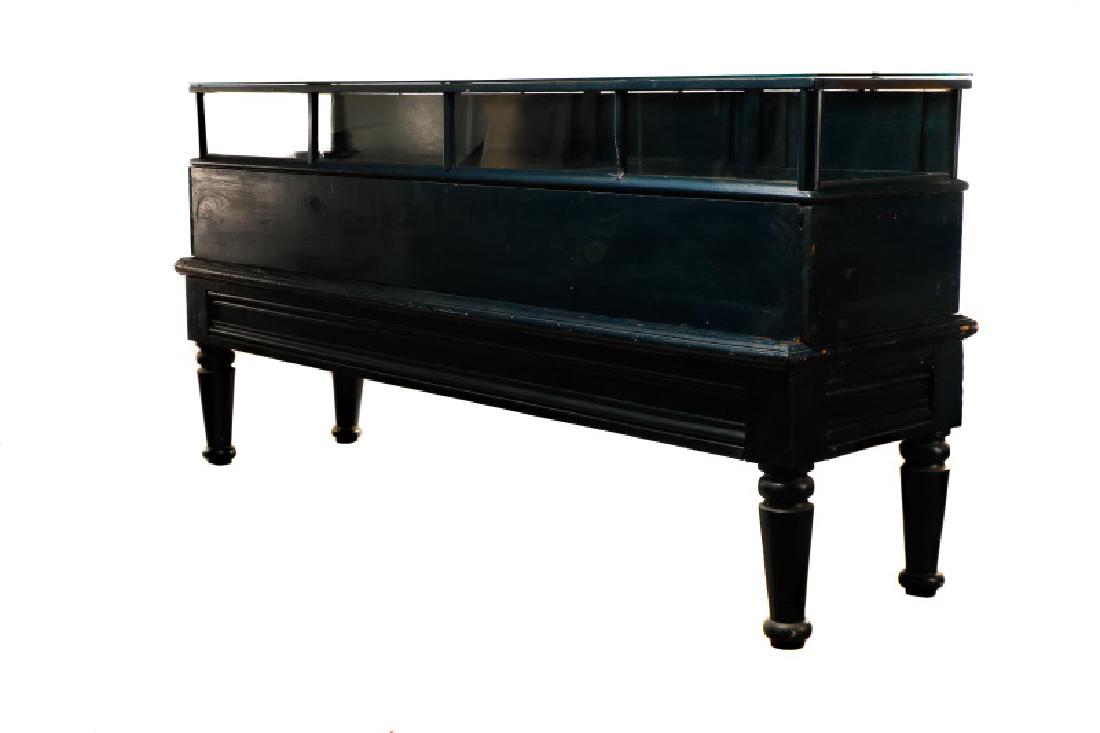 Rustic Blue Store Display Case (1 of 9)