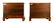 Pair, Aston Court by Henredon Bedside Chests - 2
