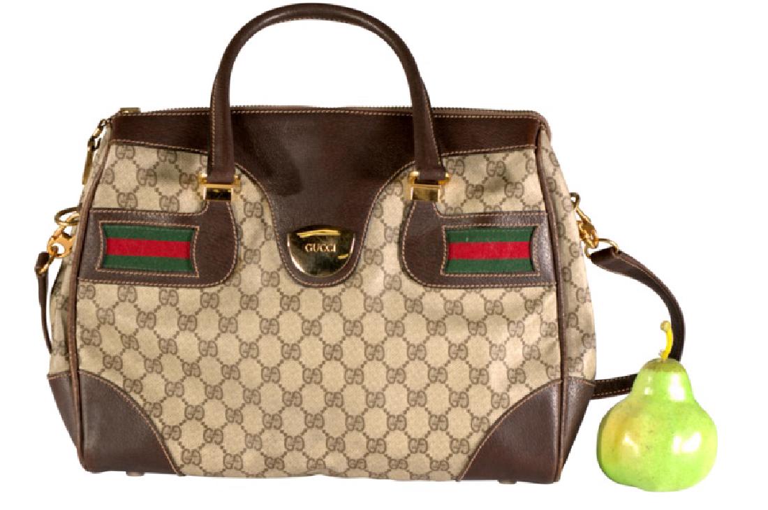 Vintage Gucci Monogram Canvas Purse (1 of 2)