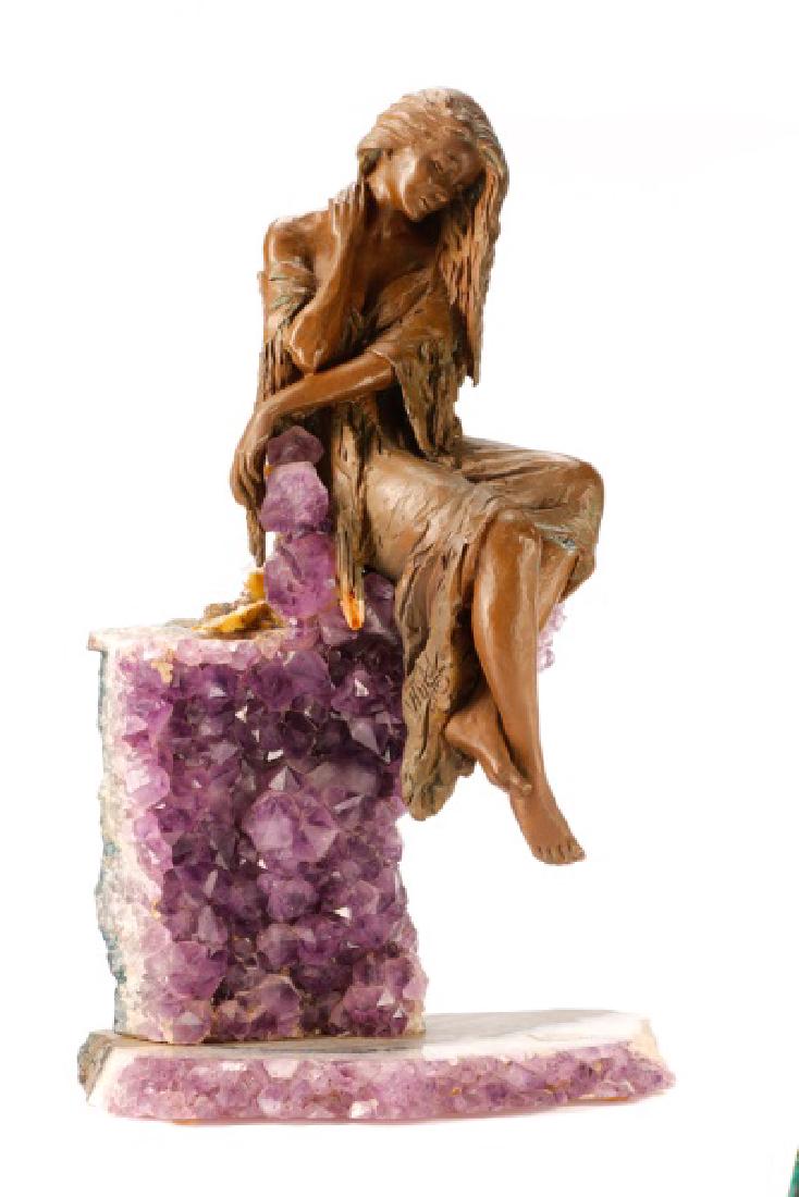 "Ever Fall" Bronze Sculpture after Manuel Vidal (1 of 10)