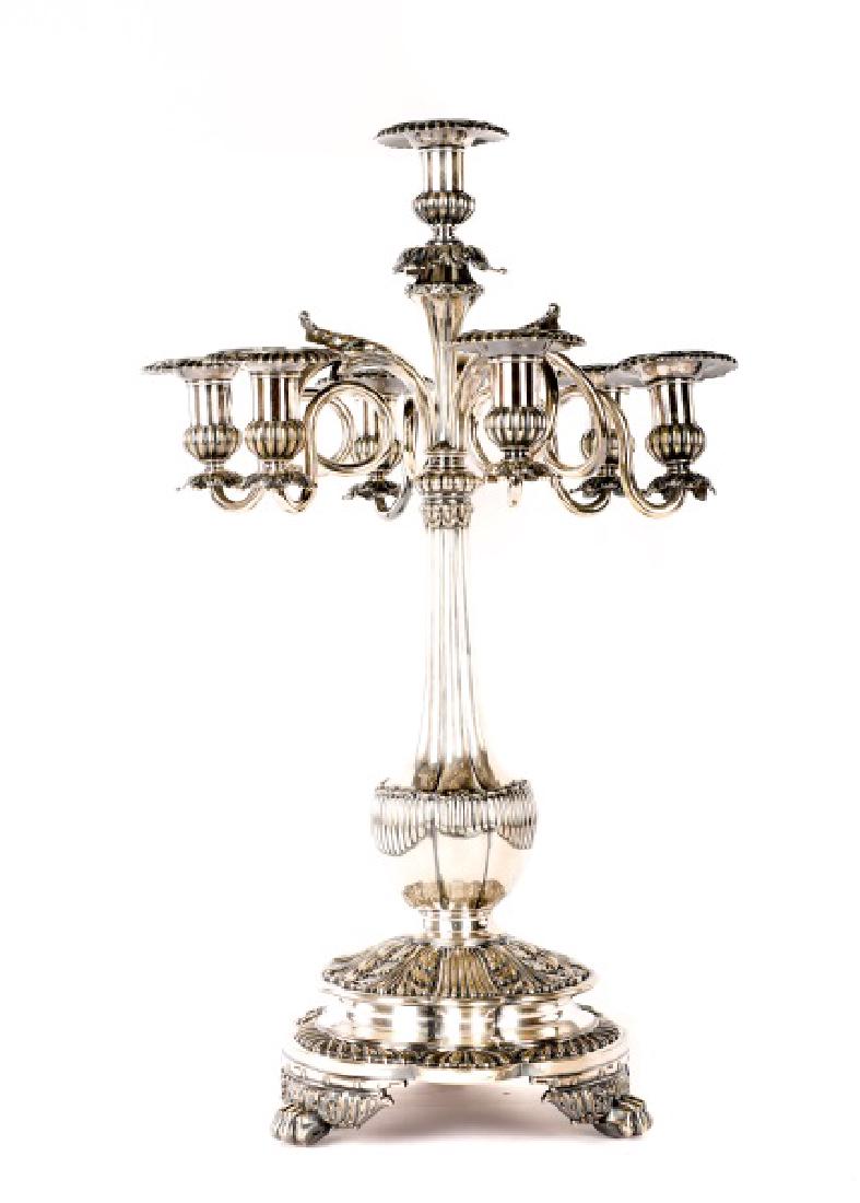 Tiffany & Co. Silverplate 7-Light Candelabrum (1 of 6)
