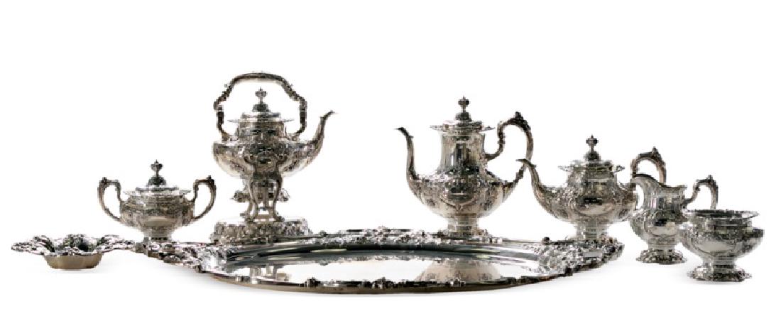 Superb Francis 1 Sterling Tea & Coffee Service (1 of 5)