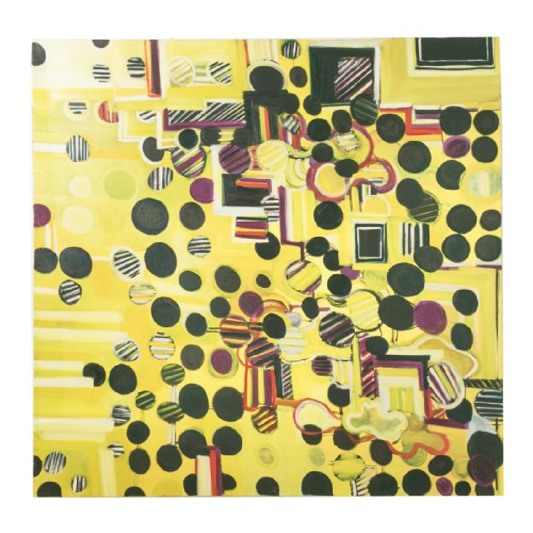 Lydia Dona, "The Squares of Entropy" Signed O/C (1 of 6)