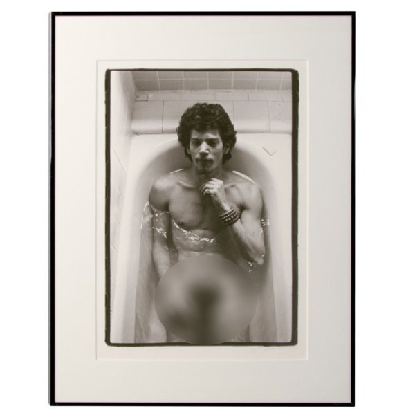 Don Herron, "Robert Mapplethorpe," Signed (1 of 3)