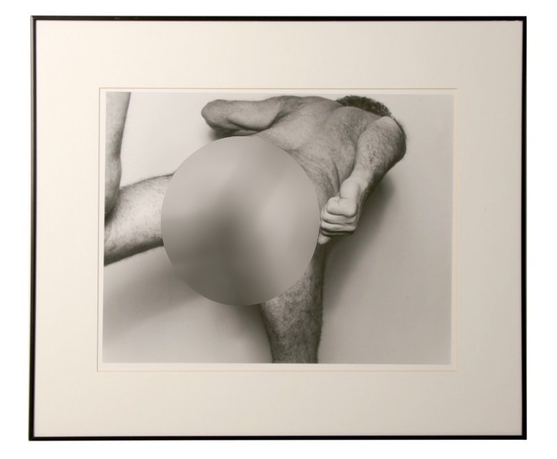 John Coplans "Self Portrait: Bent Torso/Back" (1 of 1)