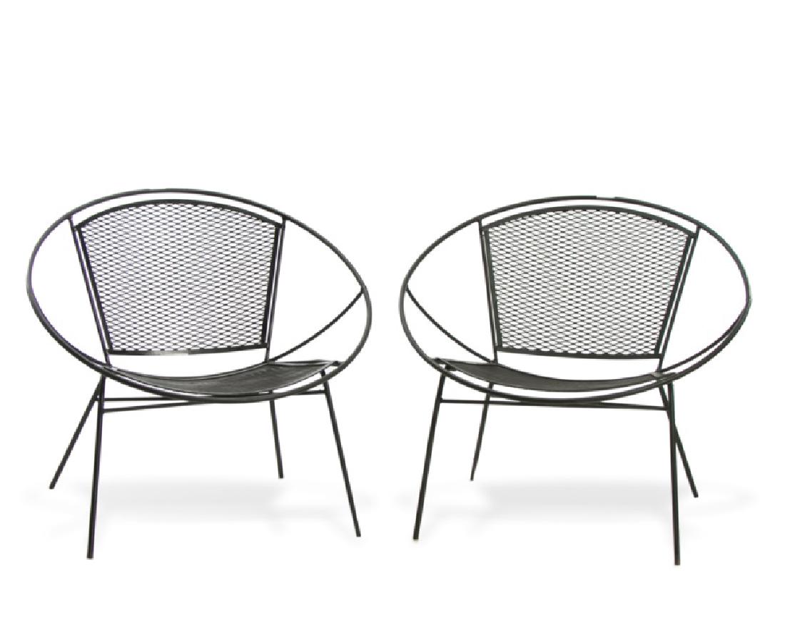 Two 1960s Iron Radar Chairs after Salterini (1 of 2)