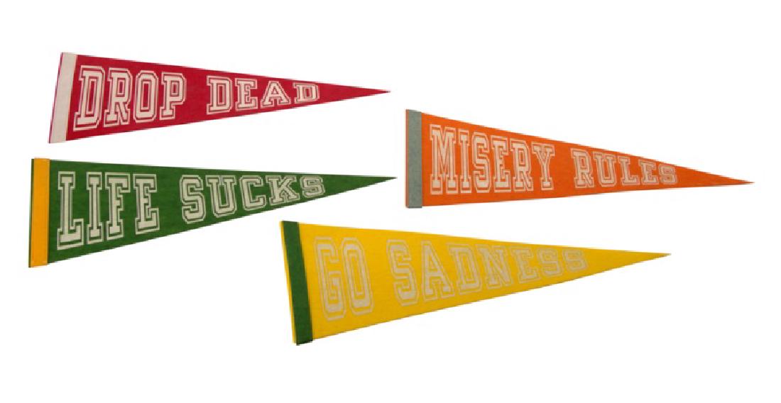 Cary Leibowitz (CandyAss), Four Pennants (1 of 1)