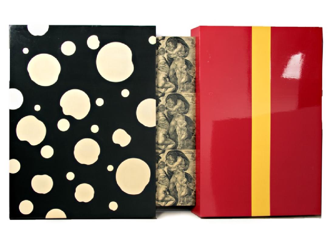 Randolfo Rocha, "Deluge II", Signed & Dated 1989: Randolfo Rocha (Brazilian, 20th century) "Deluge II" - 1989 Colored papers, photocopies, clear gloss medium and varnish over wood construction Signed and dated verso Provenance: Purchased from STUX Ga