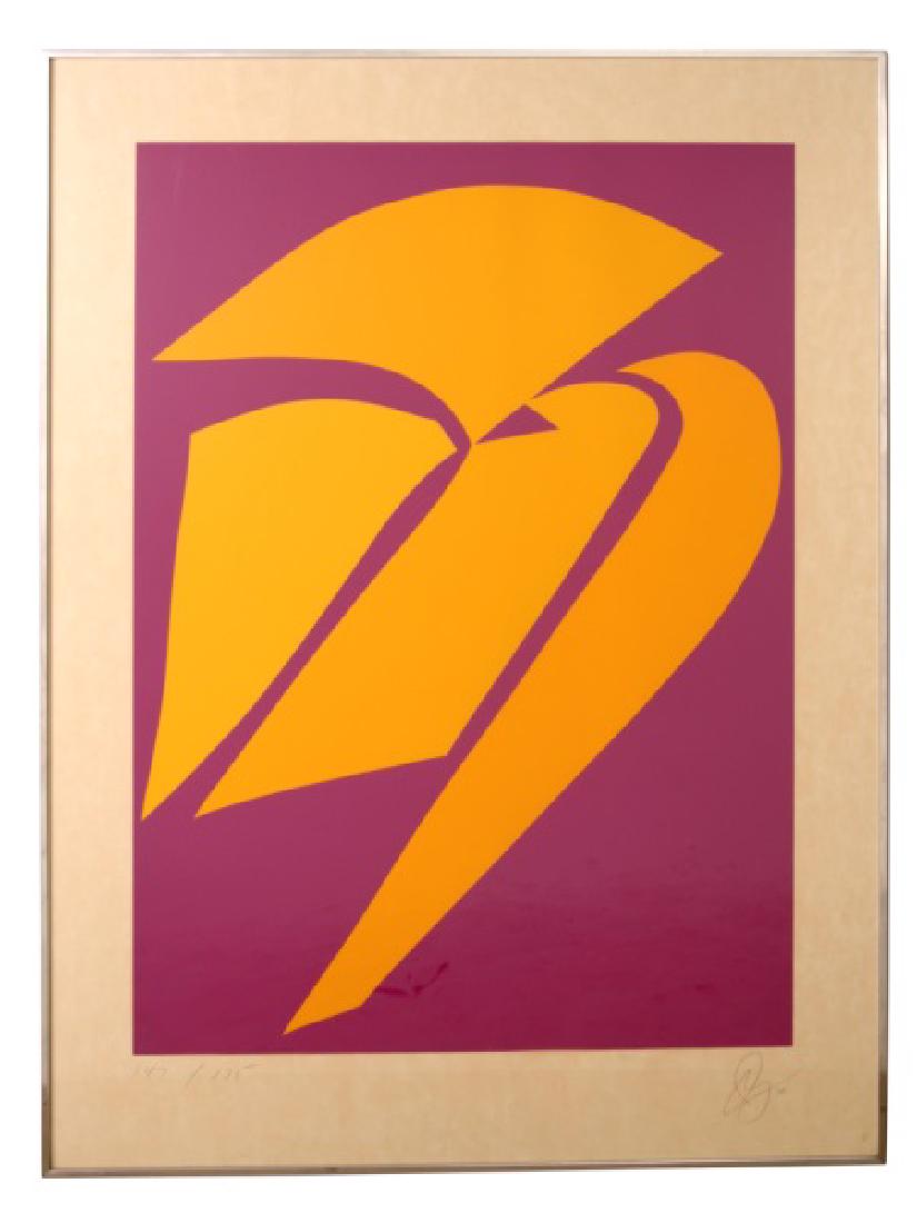Jack Youngerman, "Changes #2," Signed Serigraph (1 of 1)