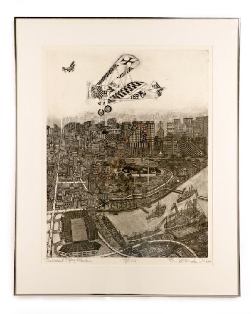 Bruce McCombs, Great Flying Machine, Signed (1 of 5)