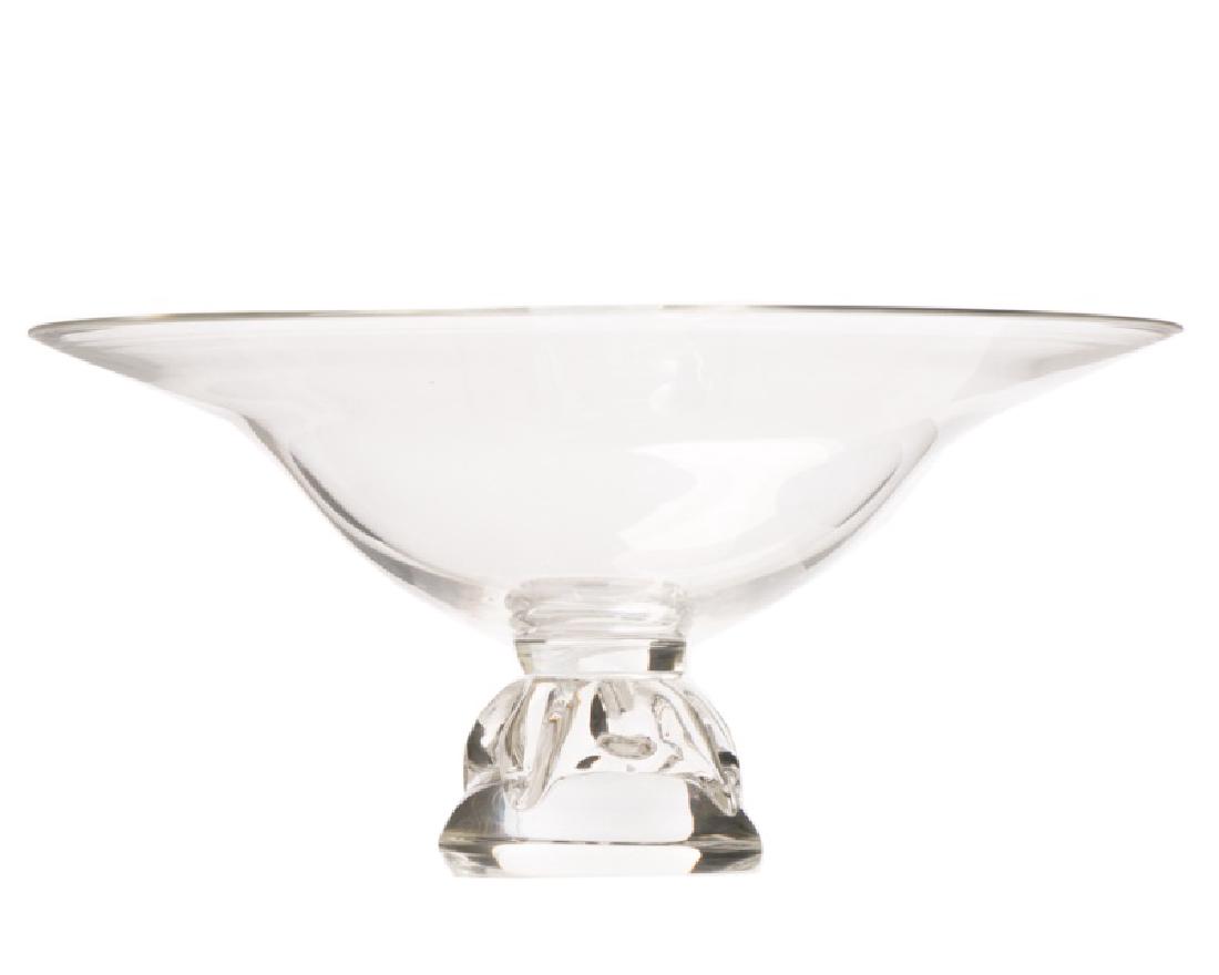 Steuben Crystal Footed Centerpiece Bowl (1 of 1)