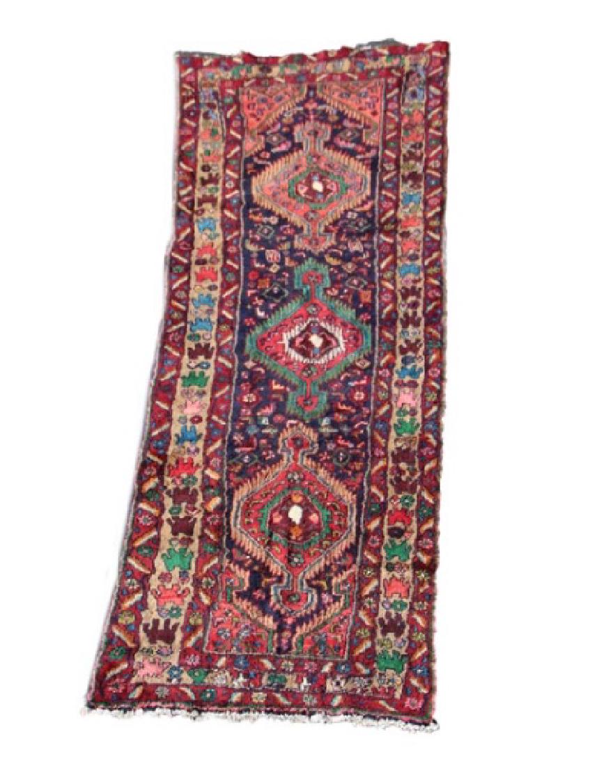 Hand Woven Persian Ardebil Runner, 3' x 10' 2'' (1 of 5)